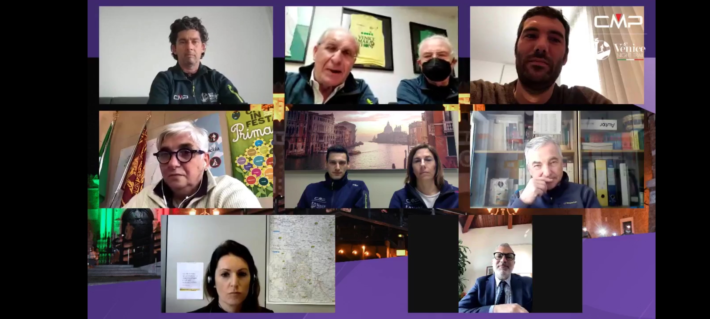 Presentata la 6a CMP Venice Night Trail