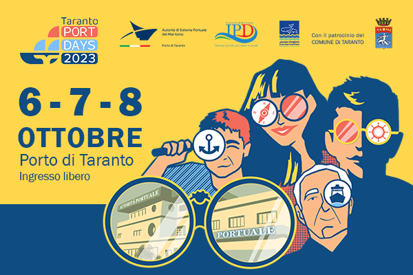 Autorità di Sistema Portuale del Mar Ionio - Porto di Taranto e Jonian Dolphin Conservation insieme per Taranto Port Days 2023
