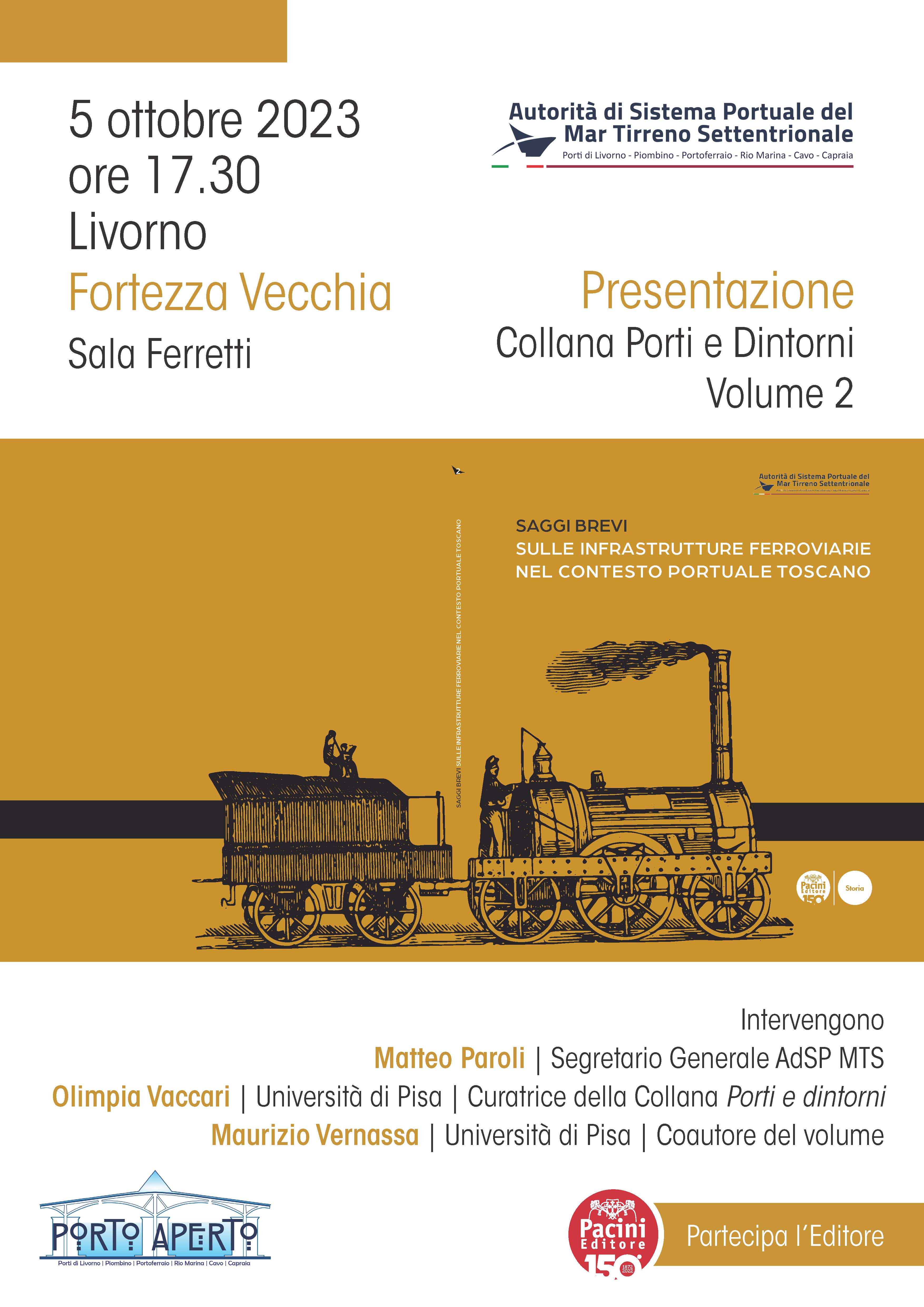 Saggi Brevi sulle infrastrutture ferroviarie nel contesto portuale toscano