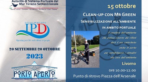 Clean-up con Mr Green