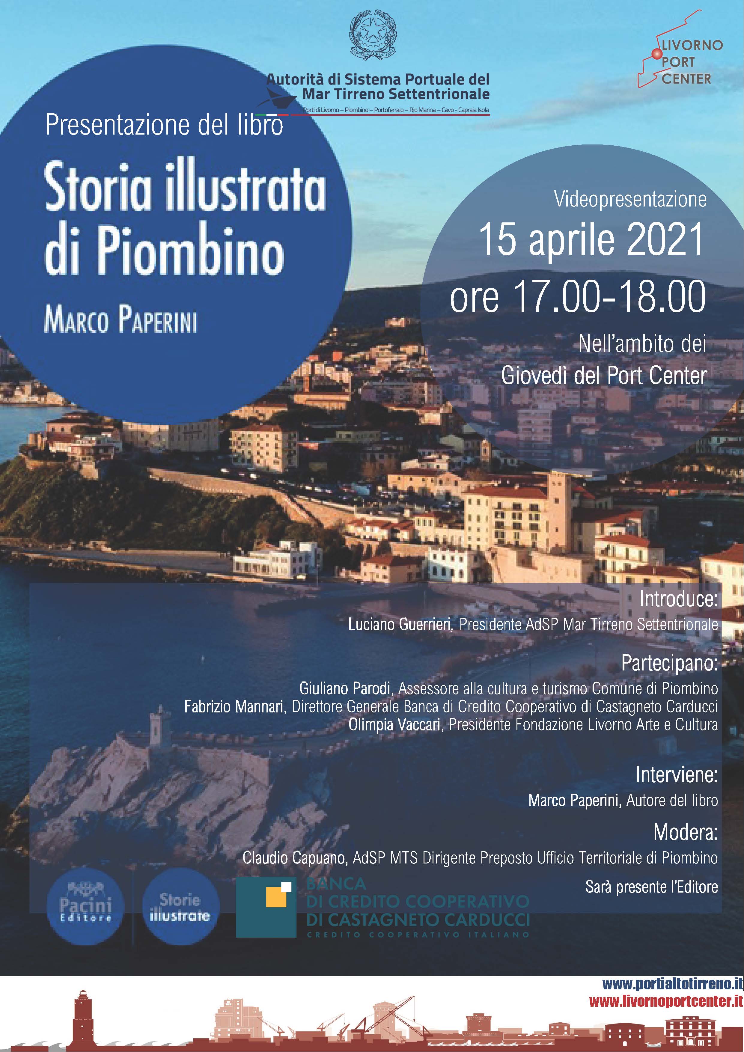 I Giovedì del Port Center | 15 aprile ore 17.00