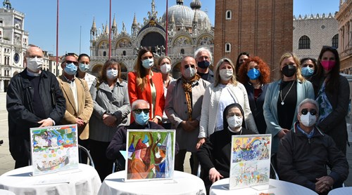 Il Porto di Venezia a fianco dell’iniziativa “Disegni a 1000 mani” 